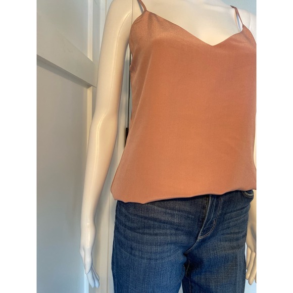 L'AGENCE Silk Charmeuse Camisole Tank - Blush - Size XS MSRP $180 WTS26 - Picture 4 of 14